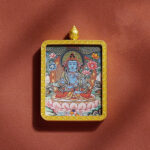 Akasagarbha Bodhisattva Ox Tiger Zodiac Pendant