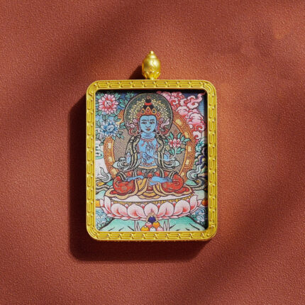 Mahasthamaprapta Bodhisattva Horse Zodiac Pendant