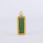 Pure hand-painted Thangka Green Tara Mantra - Image 5