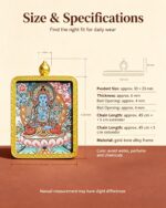 Mahasthamaprapta Bodhisattva Horse Zodiac Pendant - Image 3