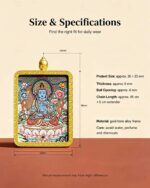 Mahasthamaprapta Bodhisattva Horse Zodiac Pendant - Image 3