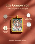 Samantabhadra Dragon & Snake Zodiac Pendant - Image 2