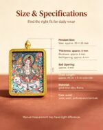 Samantabhadra Dragon & Snake Zodiac Pendant - Image 3