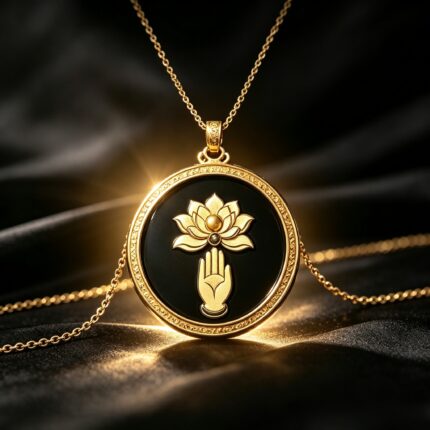 Guanyin Bodhisattva Rat Zodiac Pendant