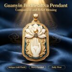 Guanyin Bodhisattva Rat Zodiac Pendant