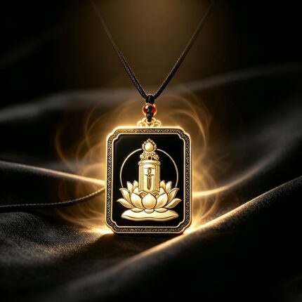 Manjushri Bodhisattva Rabbit Zodiac Pendant