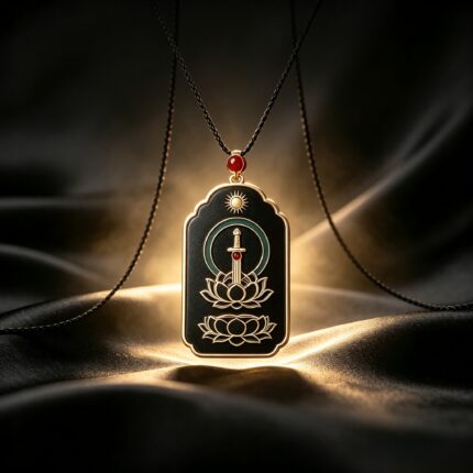 Akshagarbha Bodhisattva Ox & Tiger Zodiac Pendant