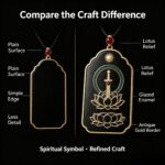 Akshagarbha Bodhisattva Ox & Tiger Zodiac Pendant - Image 5