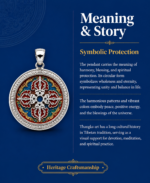 Jia Zha Cross Vajra Tibetan Thangka Pendant Ancient Protective Symbol Jewelry - Image 5