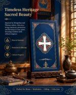 Jia Luo Cross Symbol Tibetan Thangka Wall Art Ancient Sacred Pattern Home Decor Scroll Painting - Image 6