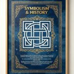 Bai Bei Wu Circular Auspicious Knot Tibetan Thangka Print Spiritual Wall Decor - Image 6