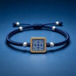 Bai Bei Wu Circular Auspicious Knot Tibetan Braided Bracelet Lucky Charm