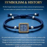 Bai Bei Wu Circular Auspicious Knot Tibetan Braided Bracelet Lucky Charm - Image 6