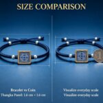 Bai Bei Wu Circular Auspicious Knot Tibetan Braided Bracelet Lucky Charm - Image 5