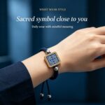 Bai Bei Wu Circular Auspicious Knot Tibetan Braided Bracelet Lucky Charm - Image 3