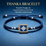 Bai Mu Ze Eternal Auspicious Knot Tibetan Braided Bracelet Spiritual Lucky Charm - Image 2