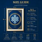 Ba Bei Endless Knot Tibetan Thangka Print Traditional Symbol Wall Decor - Image 6