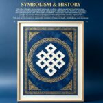 Ba Bei Endless Knot Tibetan Thangka Print Traditional Symbol Wall Decor - Image 7