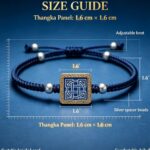 Bai Bei Wu Circular Auspicious Knot Tibetan Braided Bracelet Lucky Charm - Image 4
