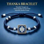 Ba Bei Endless Knot Tibetan Braided Bracelet Traditional Sacred Symbol Lucky Charm