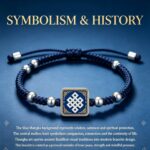 Ba Bei Endless Knot Tibetan Braided Bracelet Traditional Sacred Symbol Lucky Charm - Image 3
