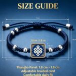 Ba Bei Endless Knot Tibetan Braided Bracelet Traditional Sacred Symbol Lucky Charm - Image 5
