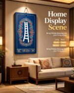 Ancient Bon Totem・Mu Ta Sky Ladder Pattern Thangka Craft Wall Decor - Image 3