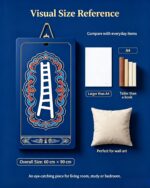 Ancient Bon Totem・Mu Ta Sky Ladder Pattern Thangka Craft Wall Decor - Image 5