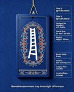 Ancient Bon Totem・Mu Ta Sky Ladder Pattern Thangka Craft Wall Decor - Image 4