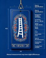 Ancient Bon Totem・Mu Ta Sky Ladder Pattern Thangka Craft Wall Decor - Image 4