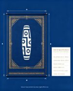 Dzi Bead Pattern Tibetan Thangka Wall Art, Traditional Plateau Totem Living Room Hanging Decor - Image 4