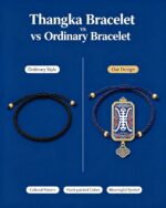 Ze Ji Longevity Symbol Tibetan Thangka Bracelet Sino-Tibetan Auspicious Pattern Woven Jewelry - Image 5