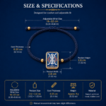 Ze Ji Longevity Symbol Tibetan Thangka Bracelet Sino-Tibetan Auspicious Pattern Woven Jewelry - Image 3