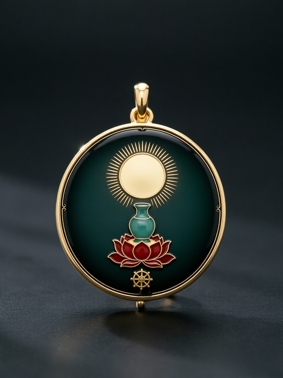 狗、猪主图 Amitabha Buddha Dog & Pig Zodiac Pendant - Image 1