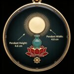 Amitabha Buddha Dog & Pig Zodiac Pendant - Image 5