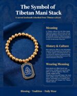 Mani Pile Dobang Tibetan Thangka Bracelet, Snowland Faith Totem Peace Prayer Woven Band - Image 6