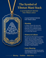 Mani Pile Dobang Thangka Pendant, Snowland Sacred Mountain Totem Safe Travel Prayer Ghau Amulet - Image 6