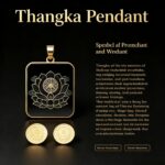 Vairocana Buddha Sheep & Monkey Zodiac Pendant - Image 6