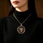 Vairocana Buddha Sheep & Monkey Zodiac Pendant - Image 3