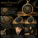 Vairocana Buddha Sheep & Monkey Zodiac Pendant - Image 5