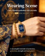 Tibetan Scorpion Symbol (Dibaliya) Thangka Bracelet, Guardian For Family Adjustable Woven Wristband - Image 3