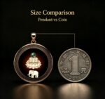 Samantabhadra Buddha Dragon & Snake Zodiac Pendant - Image 5