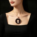 Samantabhadra Buddha Dragon & Snake Zodiac Pendant - Image 2
